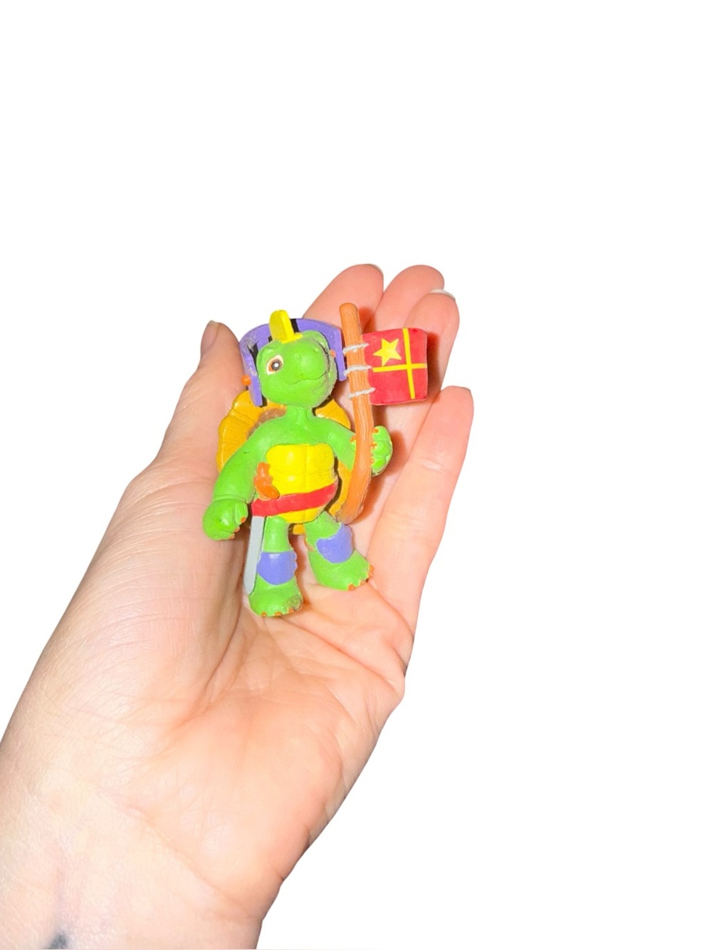Vintage Franklin pvc toy knight figure